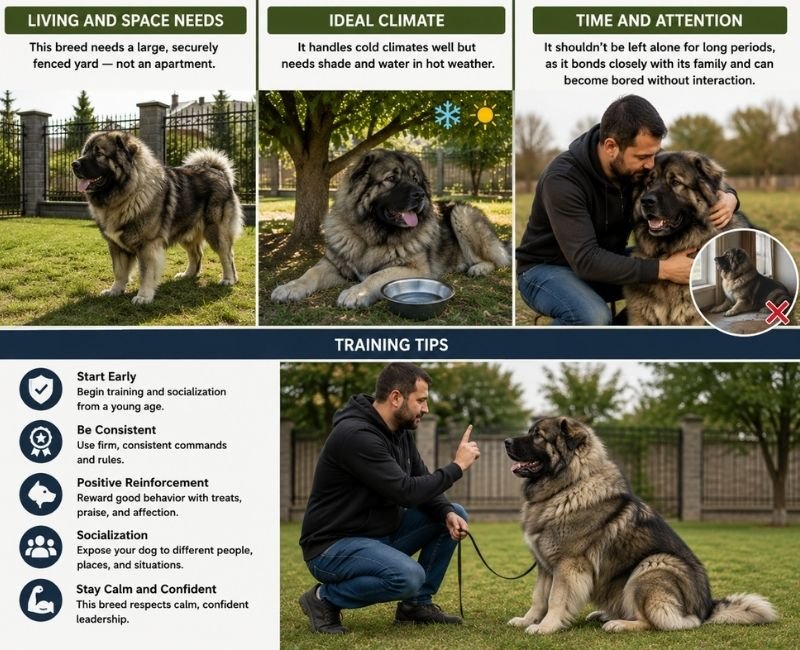 Dog space and training tips