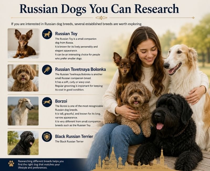 Russian dog breeds