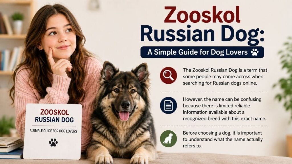 Dog with a young girl