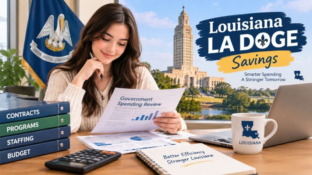 Louisiana LA DOGE savings