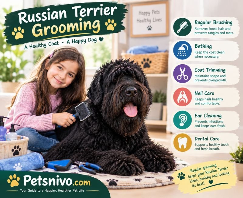 Russian Terrier Grooming