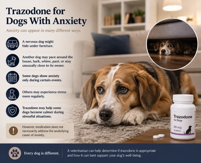 dogs with anxiety and stress