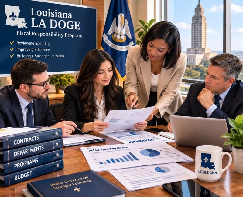 Louisiana LA DOGE spending review