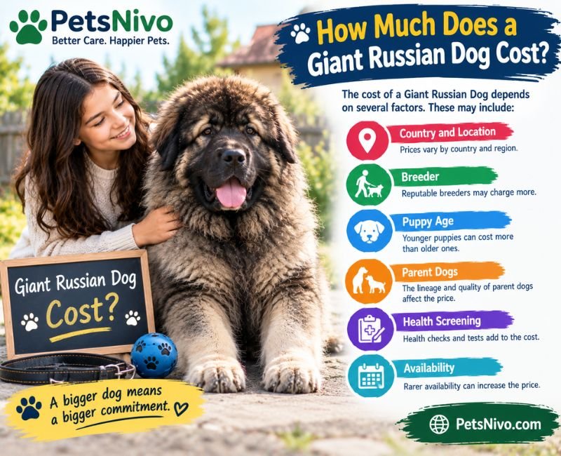 Giant Russian Dog puppy cost